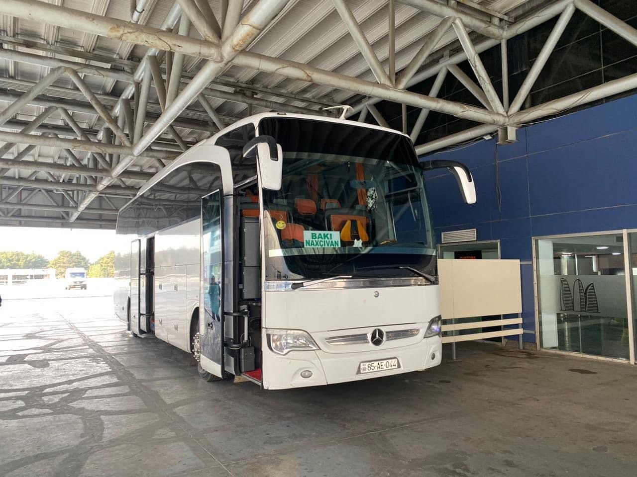 Автобусные рейсы Баку-Нахчыван отложены из-за погодных условий