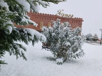 Синоптики о снегопаде в Азербайджане (ФОТО)