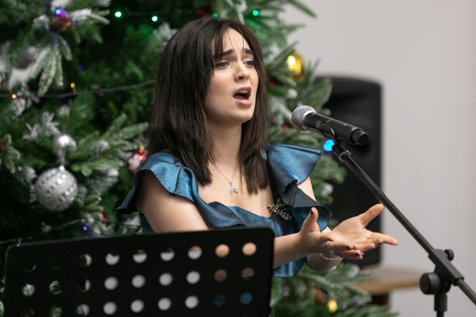 Старый Новый год в Баку отметили концертом эстрадной музыки (ФОТО)