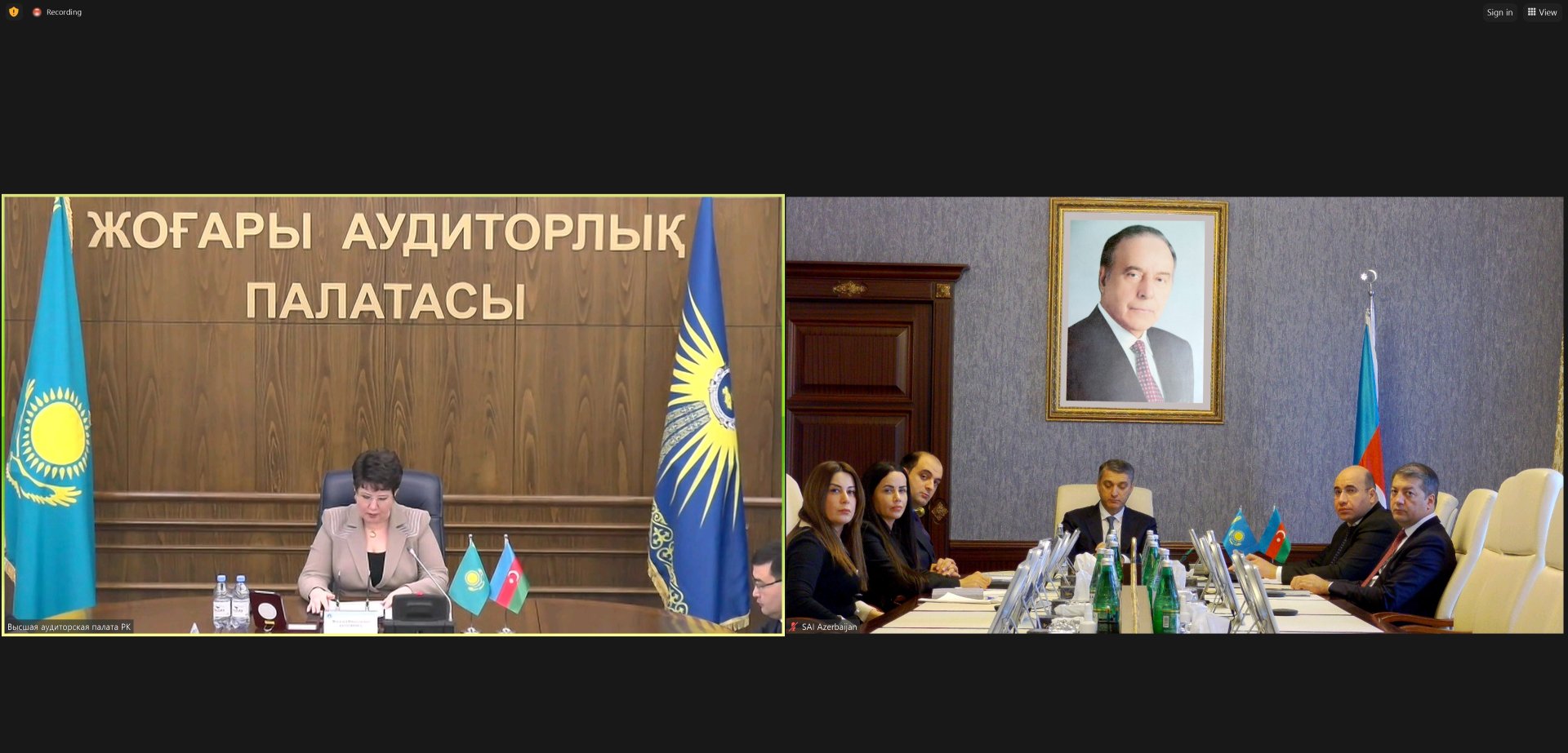 Azerbaijani-Kazakh audit tops agree on co-action plan