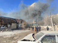 Новые кадры с места взрыва в Баку (ФОТО/ВИДЕО)