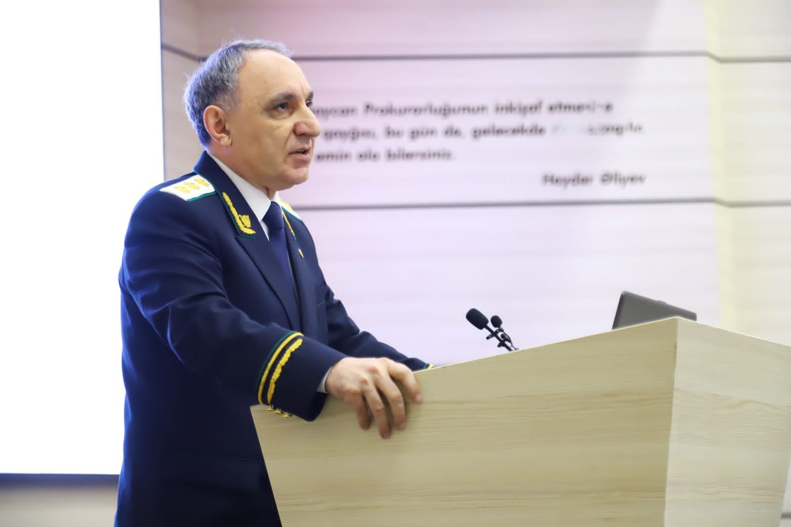 Azerbaijani Prosecutor General details prosecutor's office workforce