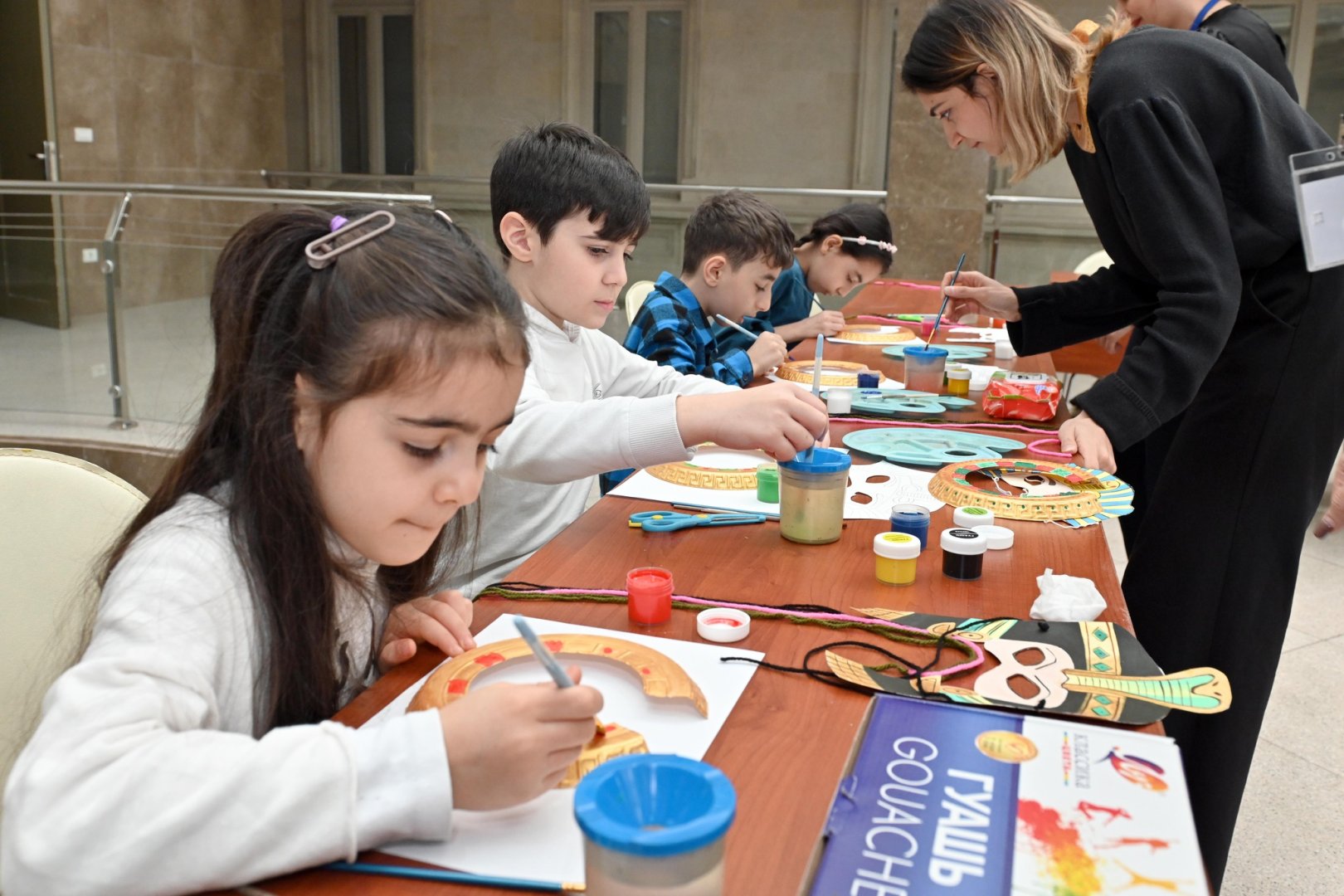 Искусство Древнего Египта для детей: в Баку стартовал новый проект (ФОТО)