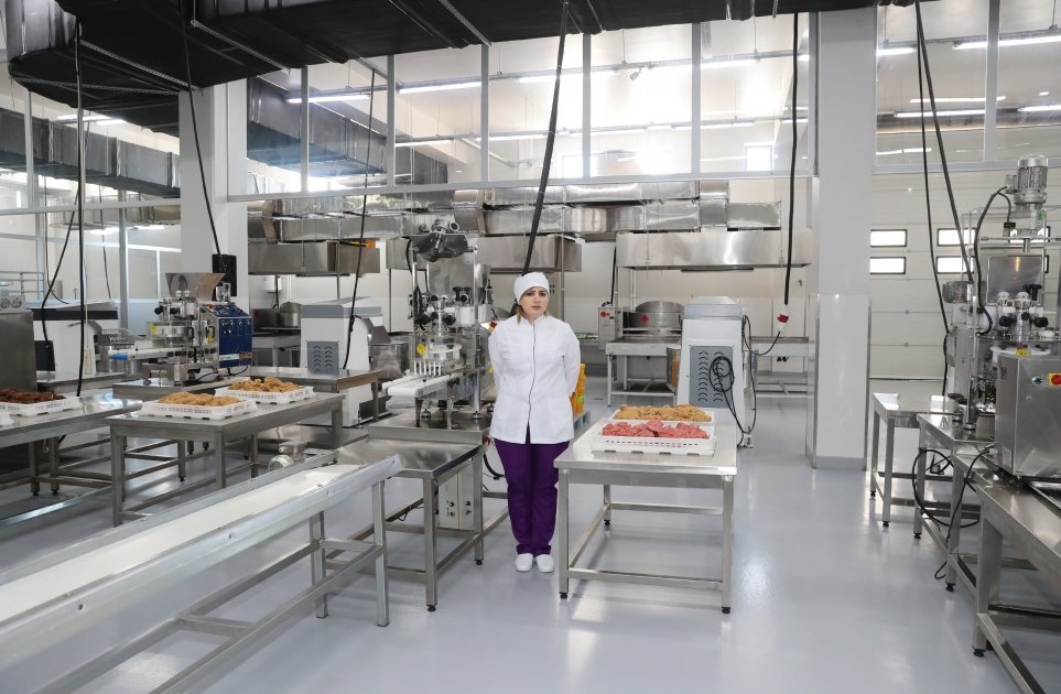 President Ilham Aliyev observes activities of confectionery manufacturing enterprise in Lankaran (PHOTO/VİDEO)