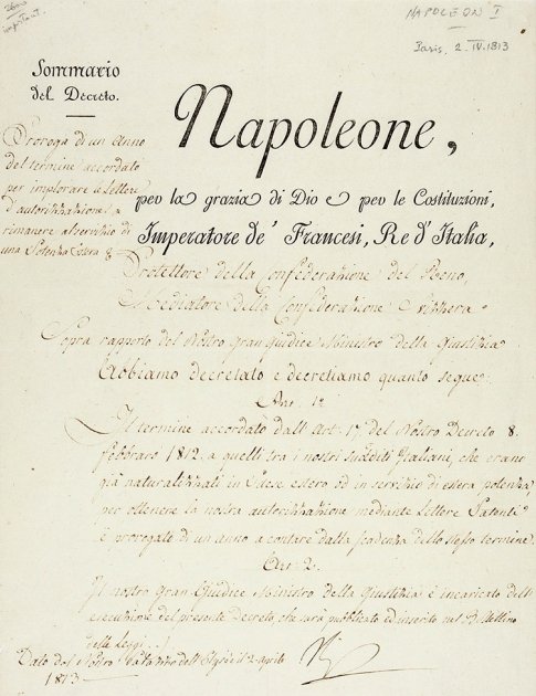Napoleon Bonapartın avtoqrafları hərraca çıxarılacaq (FOTO)