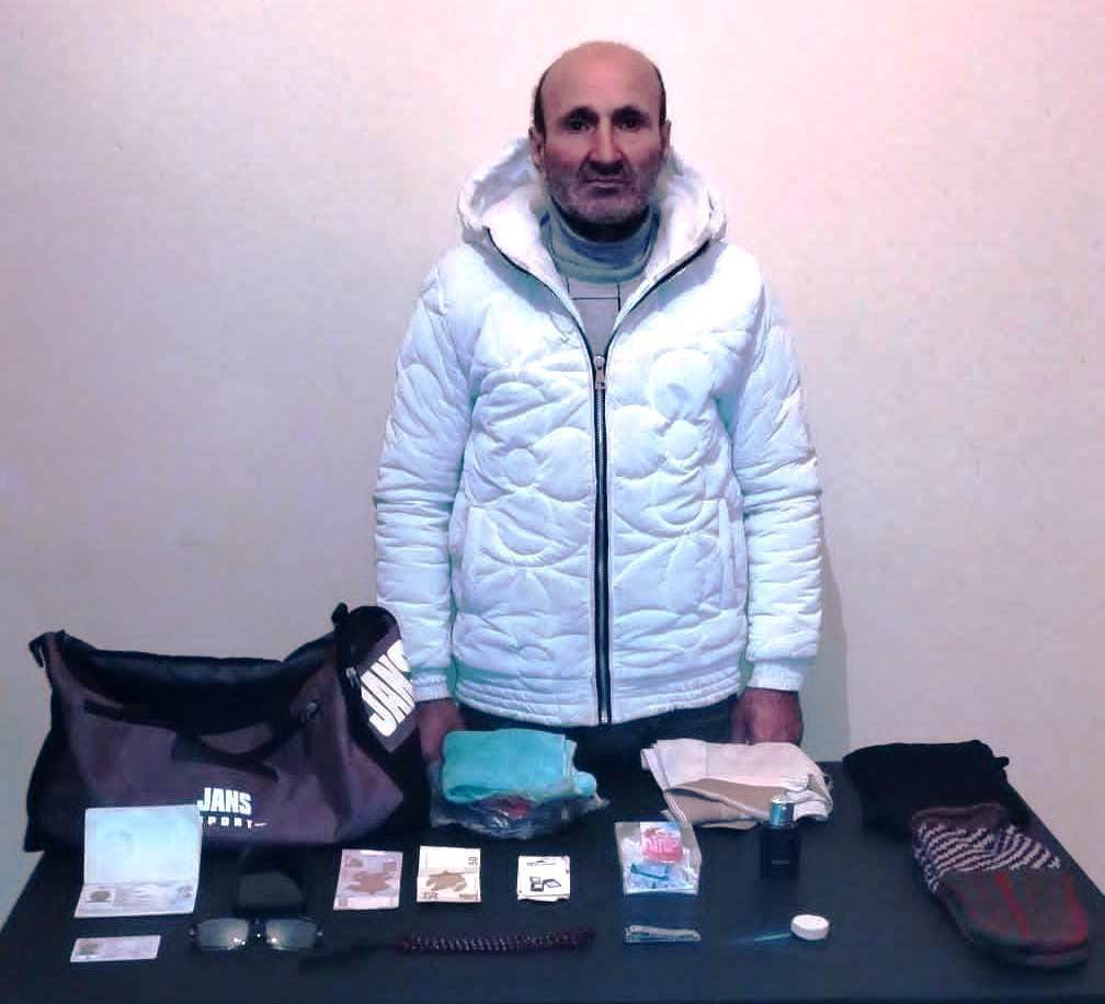 Задержан житель Нефтчалы, пытавшийся нарушить госграницу из Ирана в Азербайджан (ФОТО)