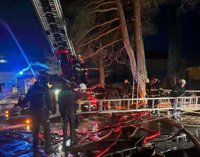 TƏBİB прокомментировал состояние здоровья пострадавших при пожаре в общежитии в Сумгайыте