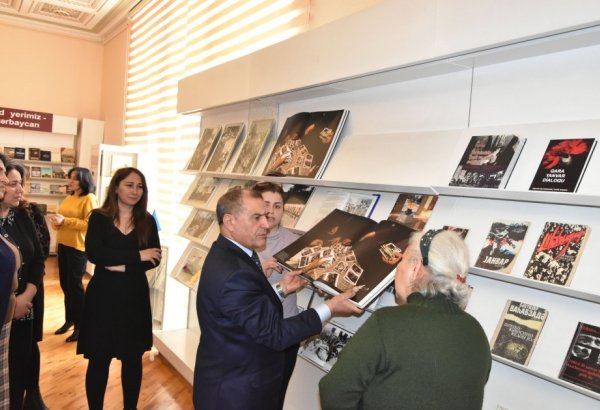 В Национальной библиотеке в Баку состоялось мероприятие, посвященное 34-й годовщине трагедии 20 Января (ФОТО)