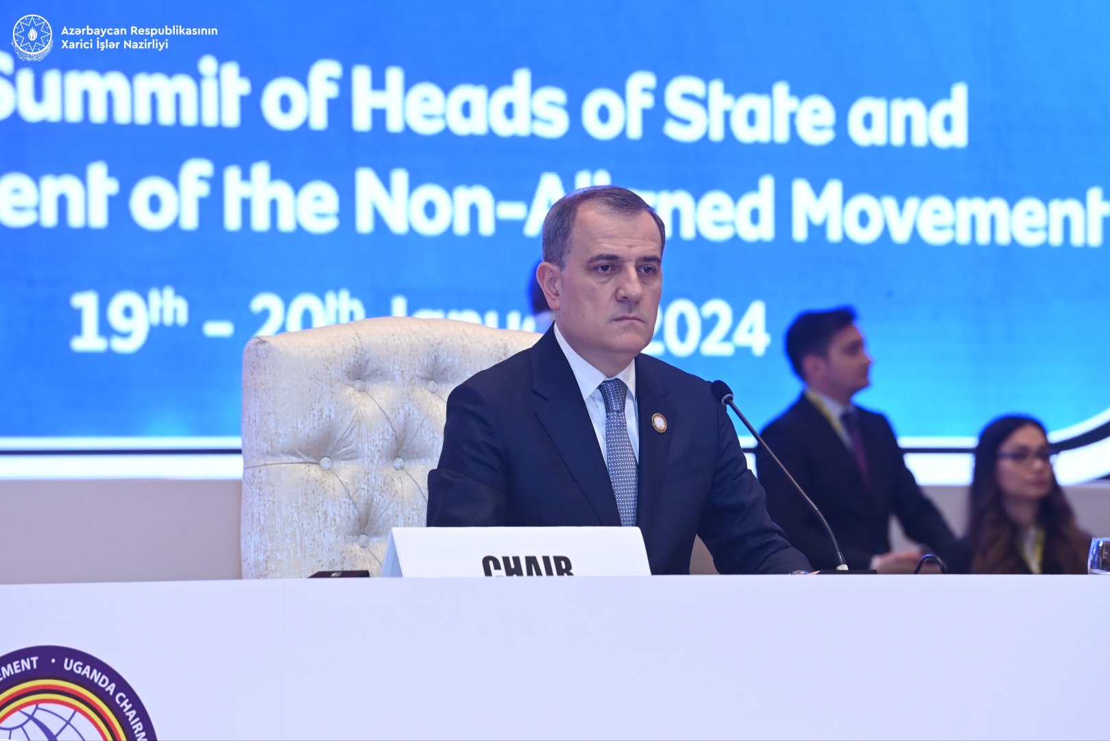 Азербайджан передал Уганде председательство в Движении неприсоединения (ФОТО)