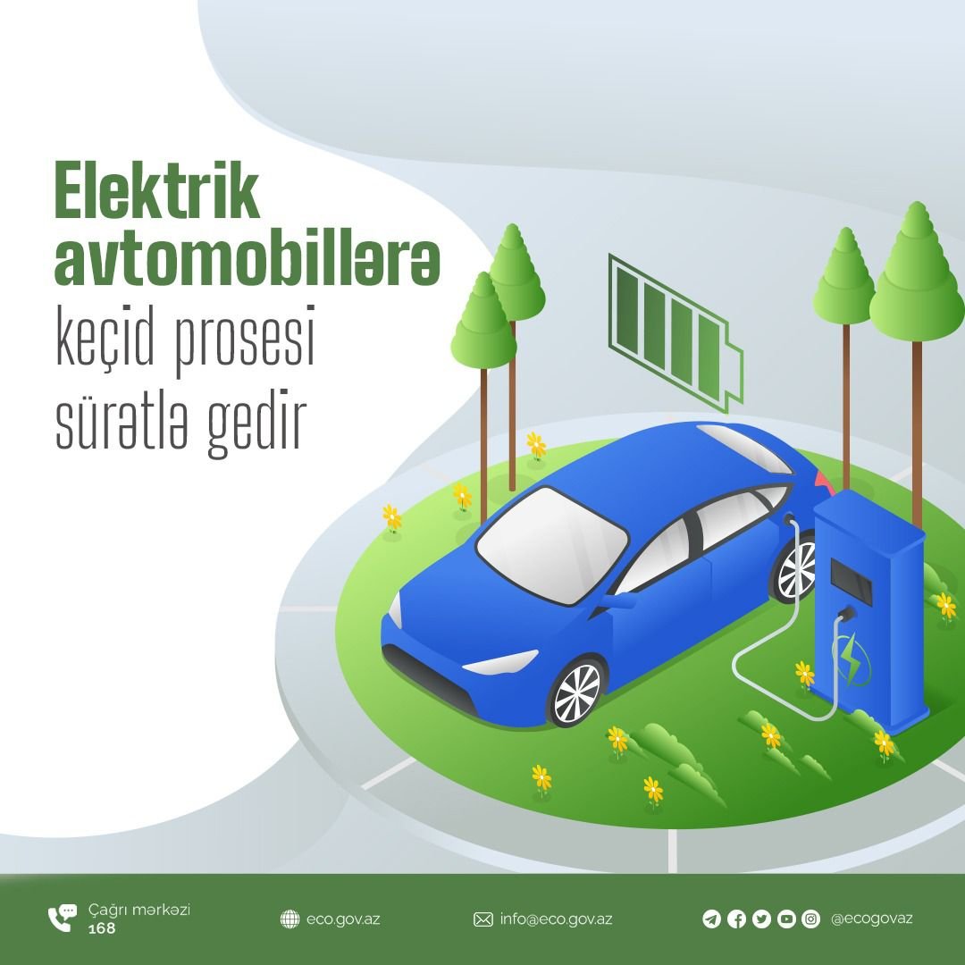 Azərbaycanda "Elektromobillik üzrə Milli Plan" hazırlanır