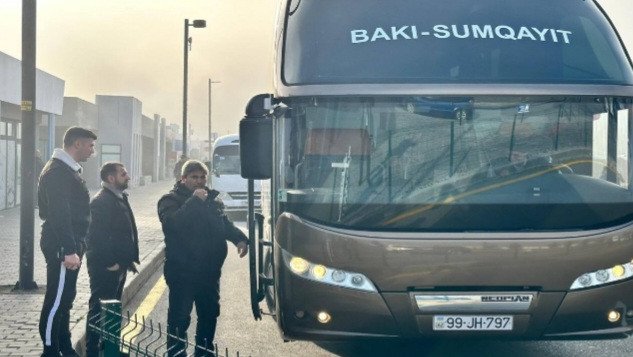 Sumqayıt-Bakı ekspress avtobuslarının fəaliyyəti sərnişindaşımaya necə təsir edəcək? - AÇIQLAMA