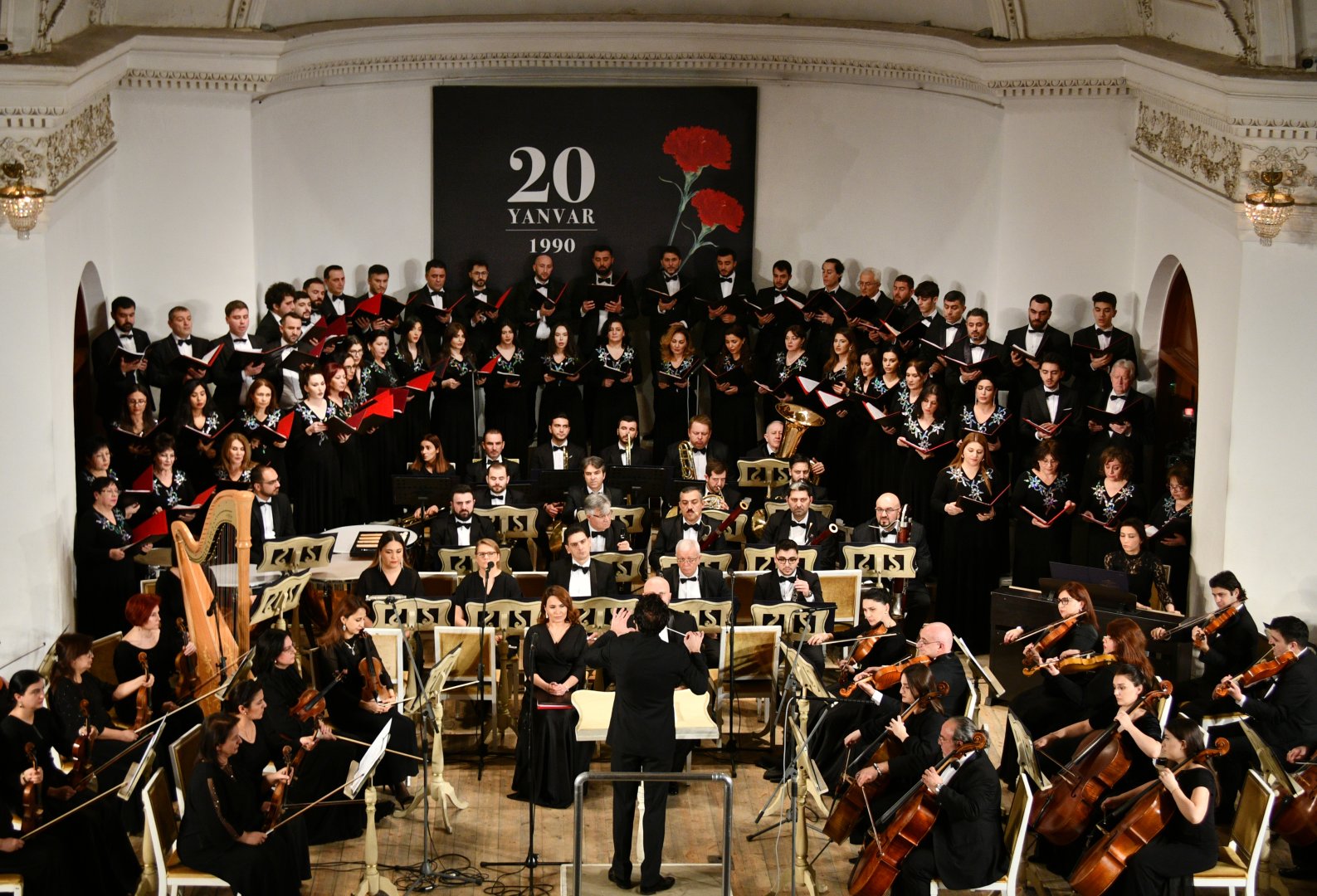 В Бакинской филармонии прошел вечер памяти жертв трагедии 20 Января (ФОТО)