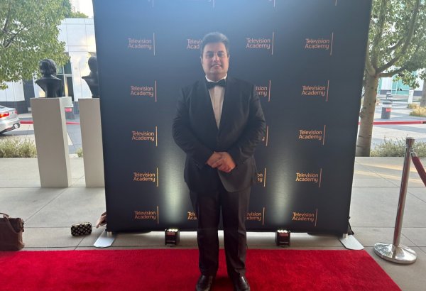 Кямран Гасымов рассказал об участии на церемонии награждения Emmy в Лос-Анжелесе  (ФОТО)