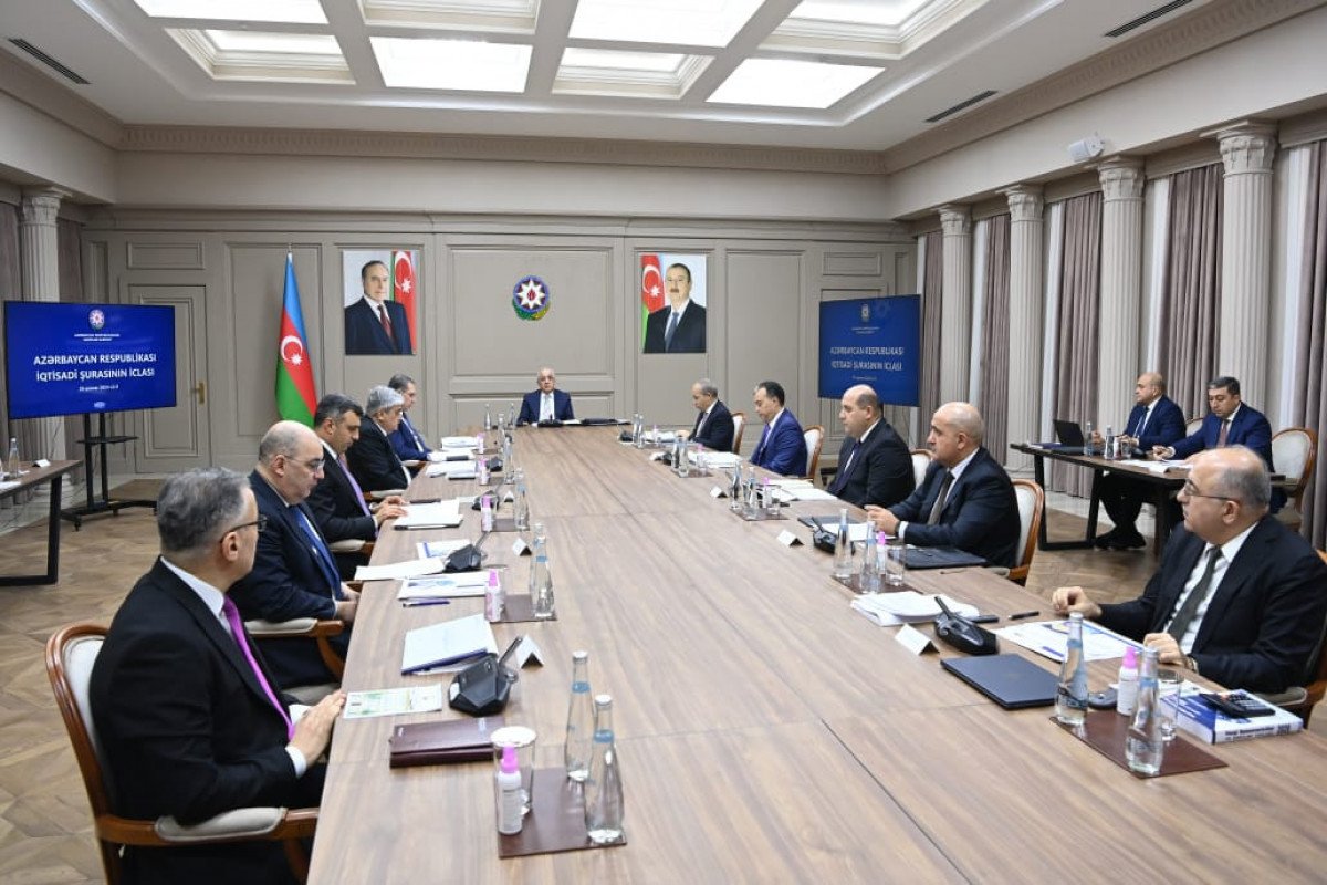 Состоялось первое в 2024 году заседание Экономического совета Азербайджана