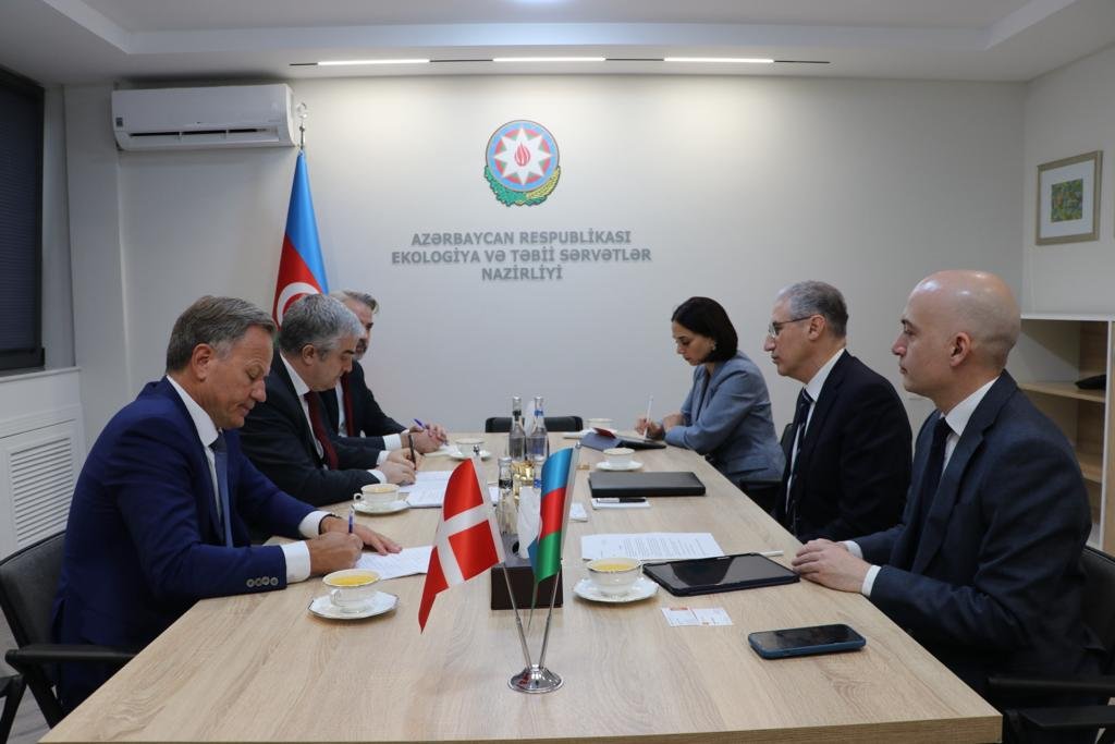 Мухтар Бабаев встретился с нерезидентным послом Дании в Азербайджане