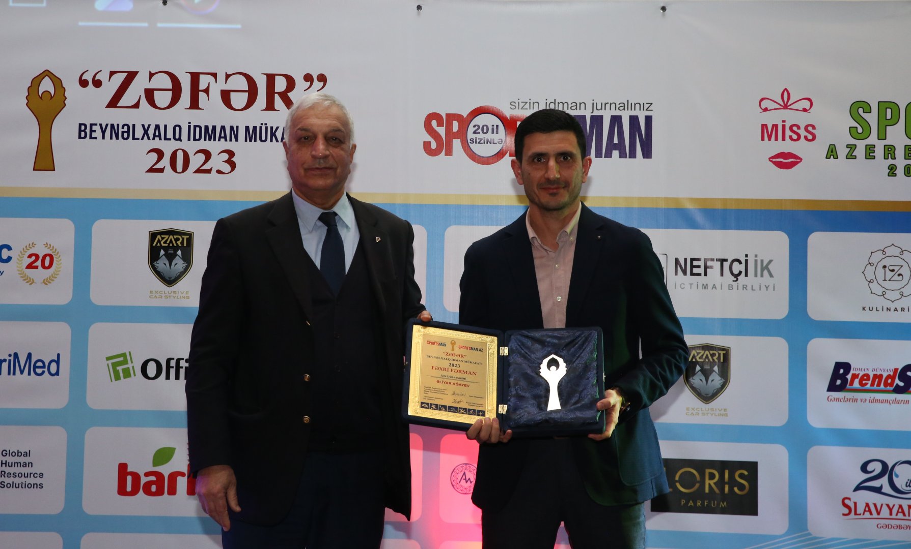 В Баку выбрали самых красивых спортсменов и спортсменок - церемония награждения ZƏFƏR (ФОТО)