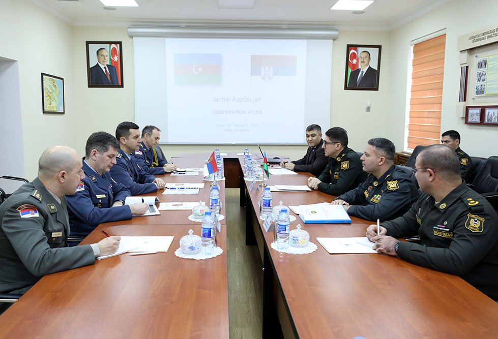Между министерствами обороны Азербайджана и Сербии подписан План двустороннего военного сотрудничества