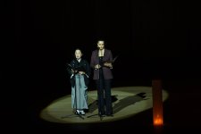 В Центре Гейдара Алиева представлен уникальный театрализованный вид искусства Японии XIII века (ФОТО)