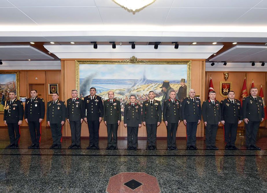 Продолжается визит генералов азербайджанской армии в Турцию (ФОТО)