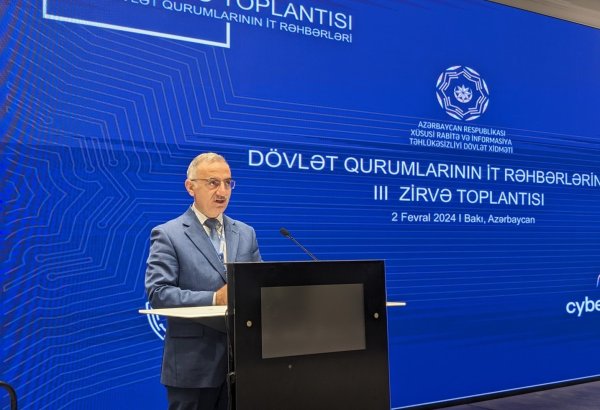 Adoption of cybersecurity strategy in Azerbaijan implies hefty achievement, official says