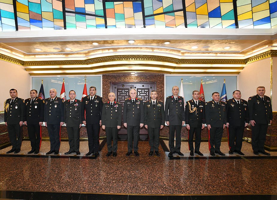 Azerbaijani army generals continue their official visit to Türkiye (PHOTO)