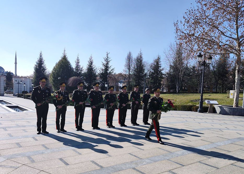 Azerbaijani army generals continue their official visit to Türkiye (PHOTO)