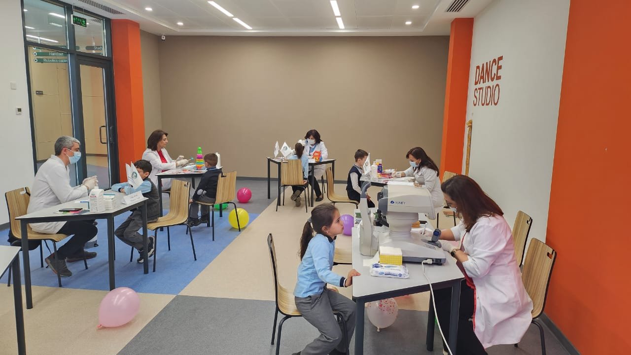 В городе Физули организовано комплексное медицинское обследование детей (ФОТО)