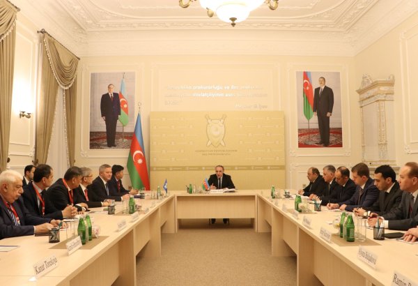 Генеральный прокурор Азербайджана встретился с наблюдательной миссией ПА СНГ