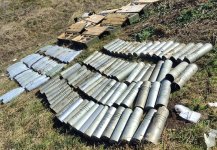 Artillery shells found in Azerbaijan's Khojaly district (PHOTO)