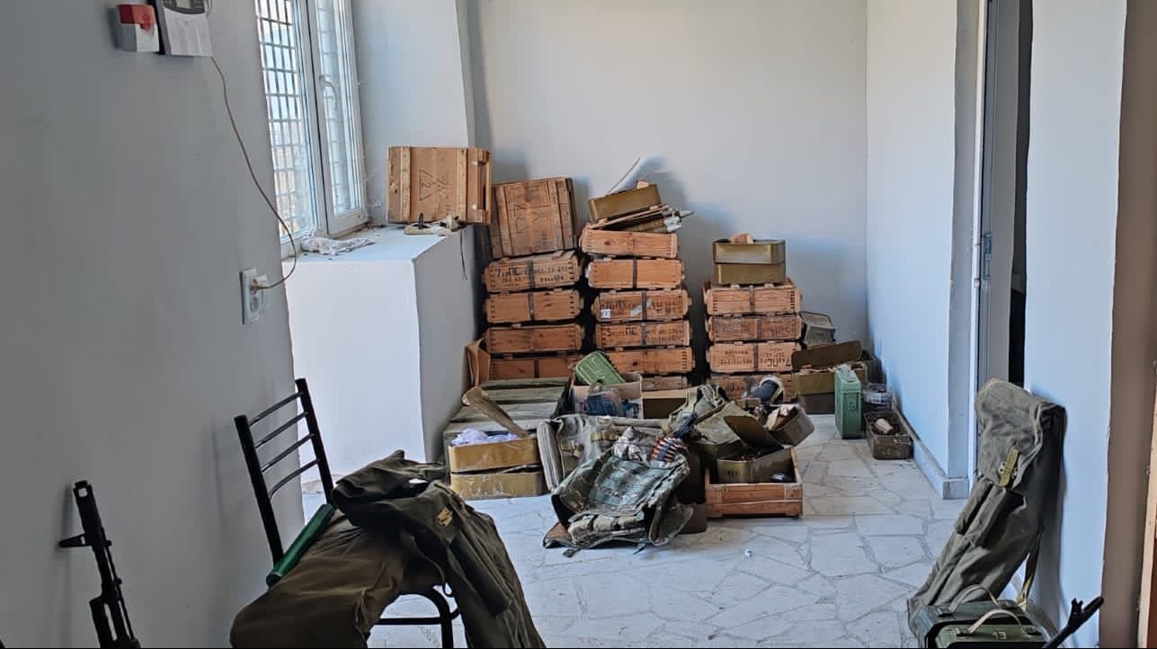 Ammunition found in music school in Azerbaijan's Khojaly (PHOTO/VIDEO)