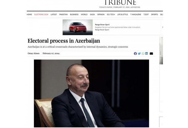 International media keep Azerbaijani presidential election at center of attention (PHOTO)