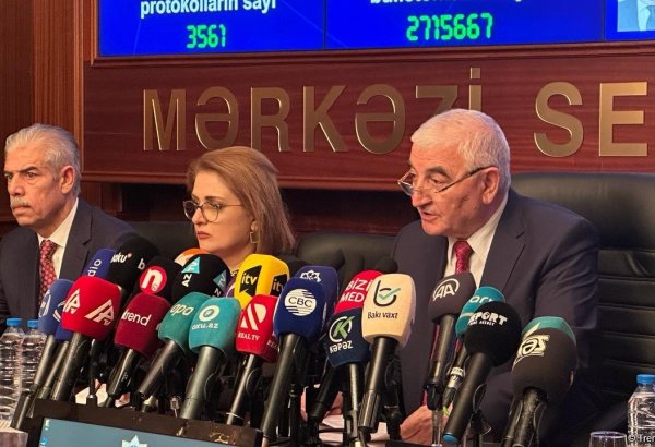 Polling stations go on reporting remaining presidential poll results - CEC of Azerbaijan