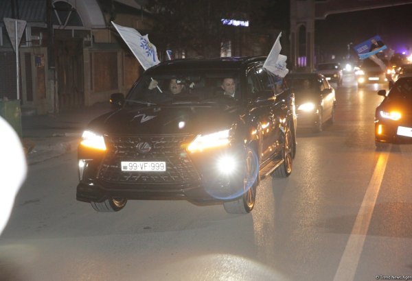 Festive automobile procession takes place in Azerbaijan's Khachmaz (PHOTO/VIDEO)