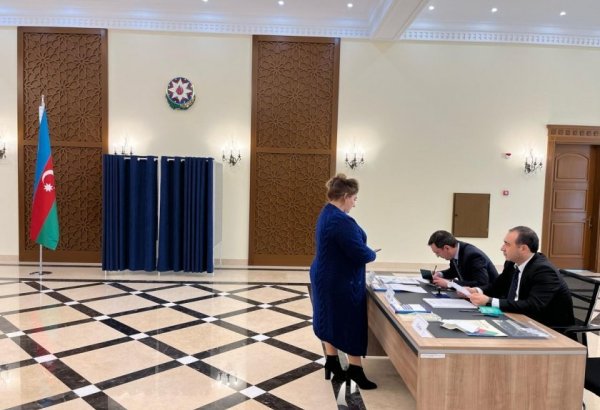 High voter turnout at Azerbaijani embassy in Turkmenistan