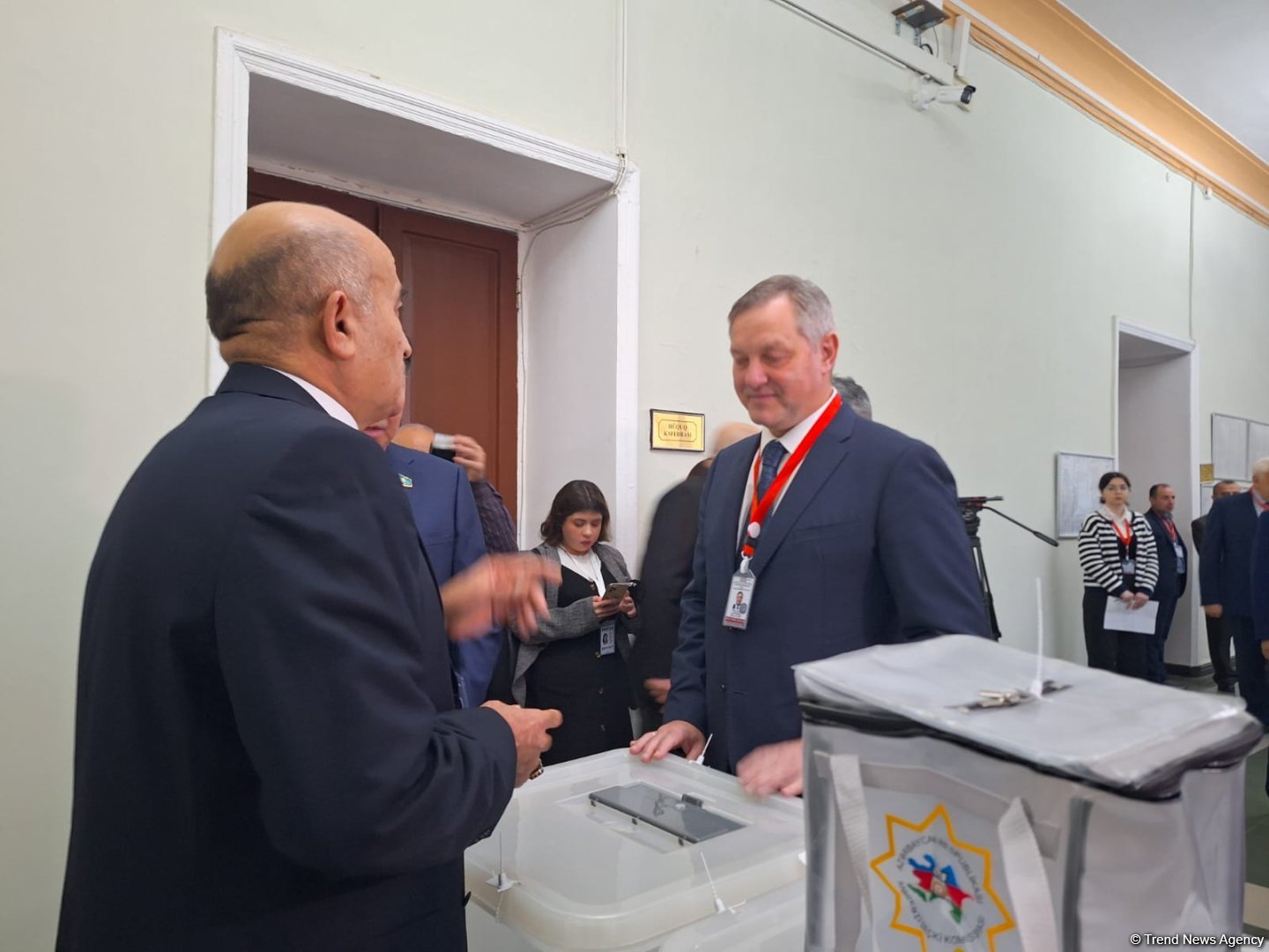 CIS Interparliamentary Assembly mission begins monitoring of presidential election in Azerbaijan (PHOTO)