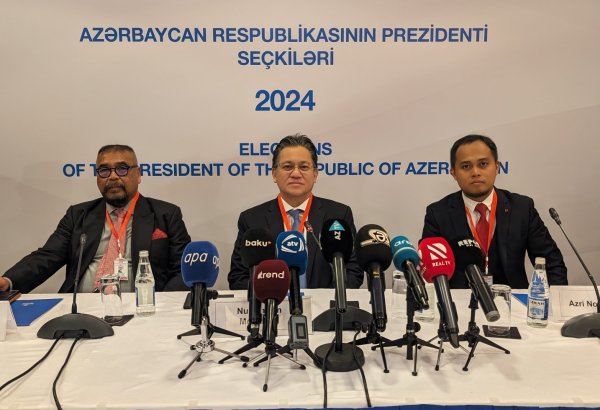 Presidential election in Azerbaijan conducted transparently - Deputy Chairman of Malaysian Senate