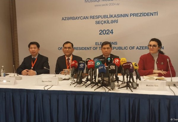 Azerbaijan's presidential poll ran smoothly with highest set-up - Cambodian MP