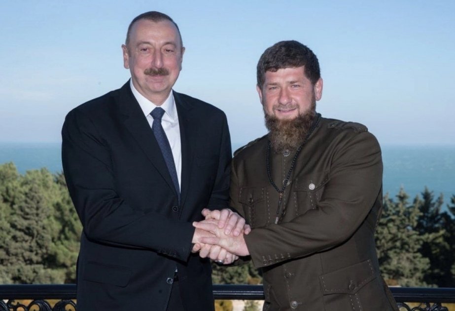 Глава Чечни Рамзан Кадыров поздравил Ильхама Алиева с победой на президентских выборах