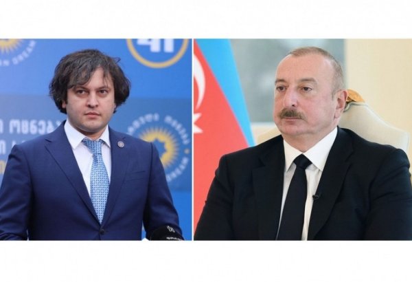 Georgian Prime Minister calls President Ilham Aliyev
