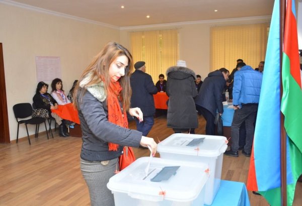 Названы избирательные округи с самой высокой и самой низкой явкой избирателей на президентских выборах в Азербайджане