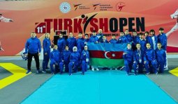 Азербайджанские таэквондисты завоевали медали на открытом чемпионате Турции (ФОТО)