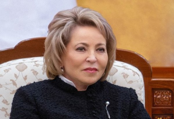 Валентина Матвиенко поздравила Президента Ильхама Алиева