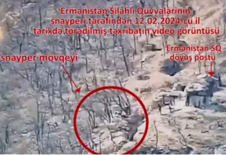Ermənistan silahlı qüvvələri mövqelərimizi atəşə tutub - Bir hərbçi yaralanıb (VİDEO)