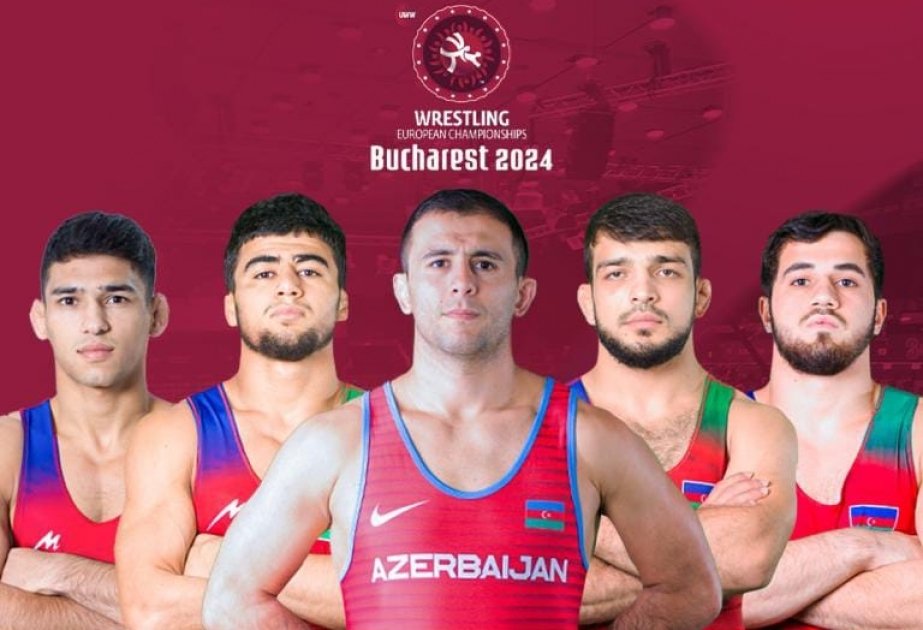 Еще три азербайджанских борца вышли в финал чемпионата Европы