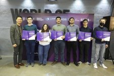 Three teams from Baku Higher Oil School win international startup competition (PHOTO)