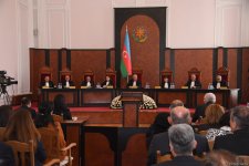 Azerbaijan's Constitutional Court holds session regarding presidential election (PHOTO)