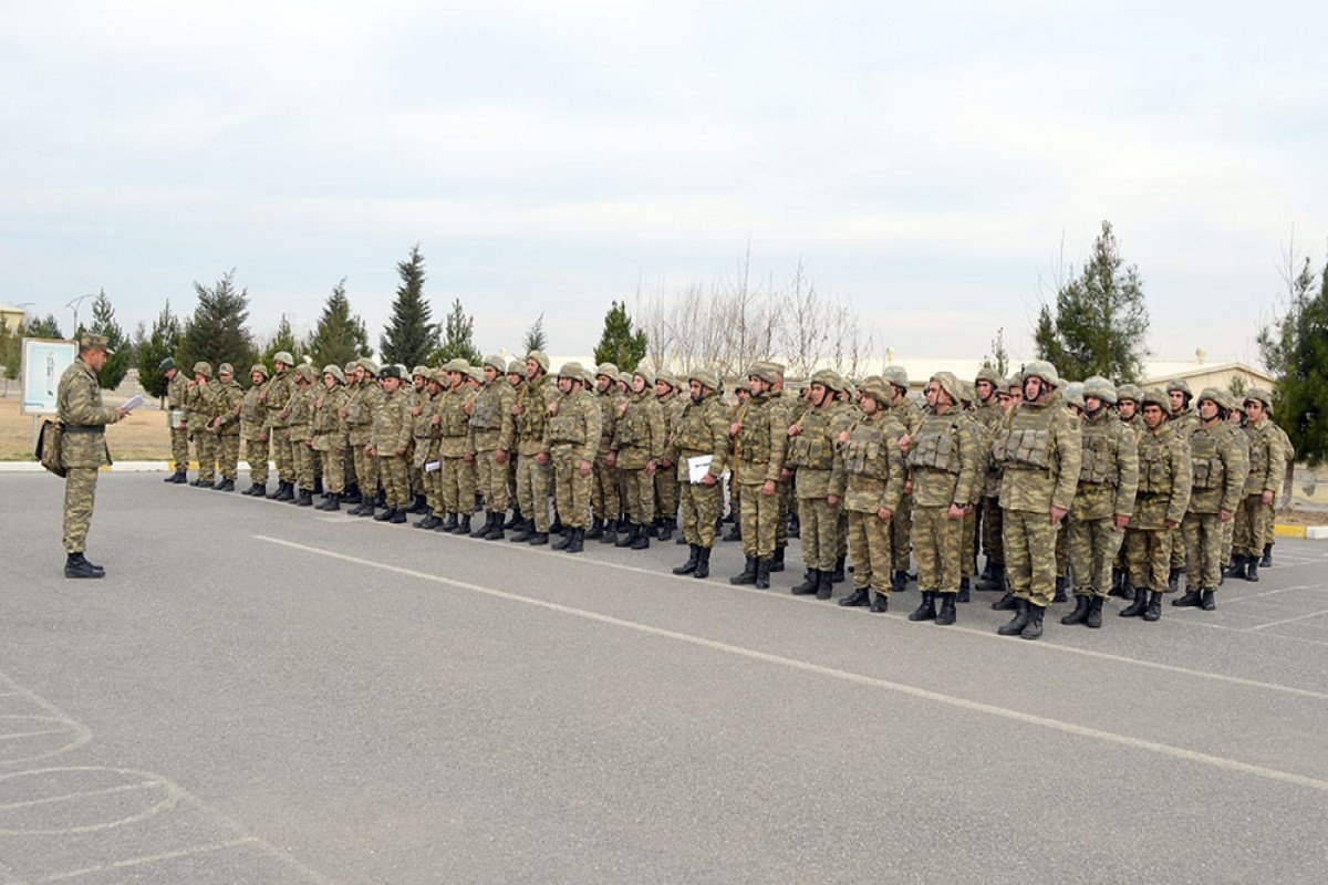 Azerbaijani Armed Forces reservists' drills continue (VIDEO)