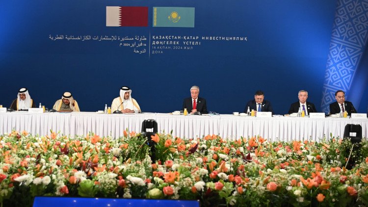 President Tokayev encourages Qatari investment in Kazakh market