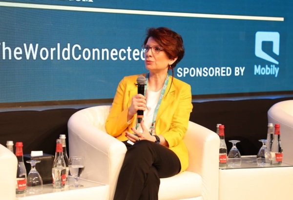AzerTelecom CEO spoke in the Capacity Middle East event (PHOTO)