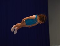 Стартовали соревнования 8-го открытого чемпионата Азербайджана и открытого первенства Баку по прыжкам на батуте (ФОТО)